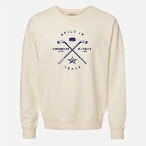 NEW! Ivory Hampton Sticks Embroidered Crew - Size XL /2XL